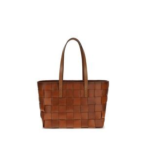 Dragon Diffusion Brown Calf Leather Bos Taurus Shoulder Women's Bag